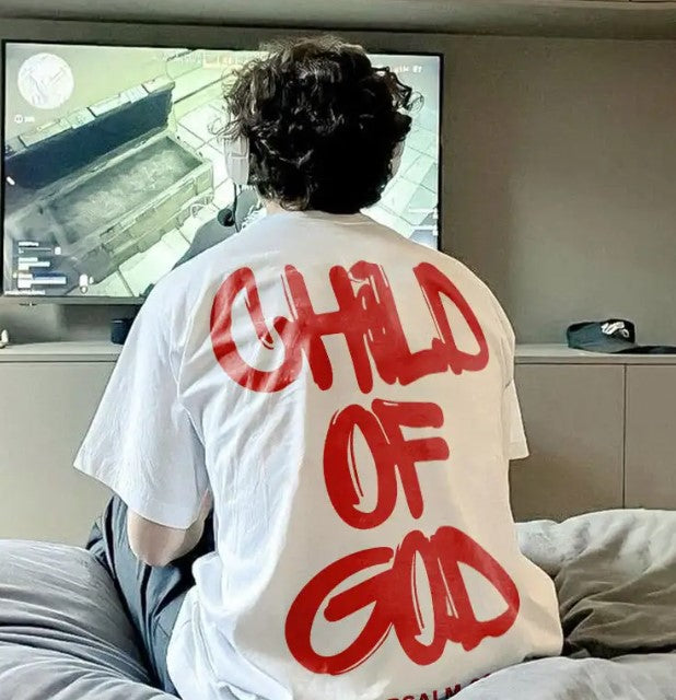 Child Of God Print T-shirt | Faith Streetwear