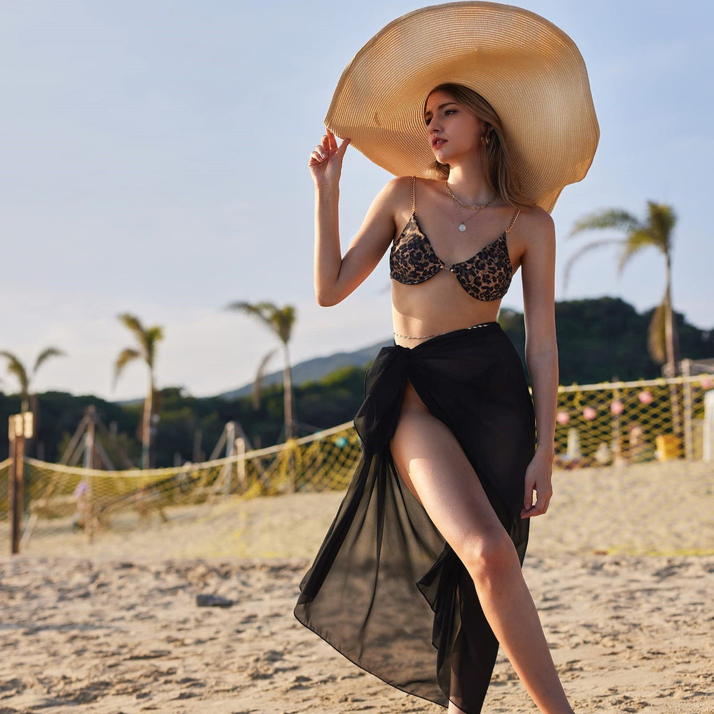Women's Chiffon Sarong Beach Cover-Up