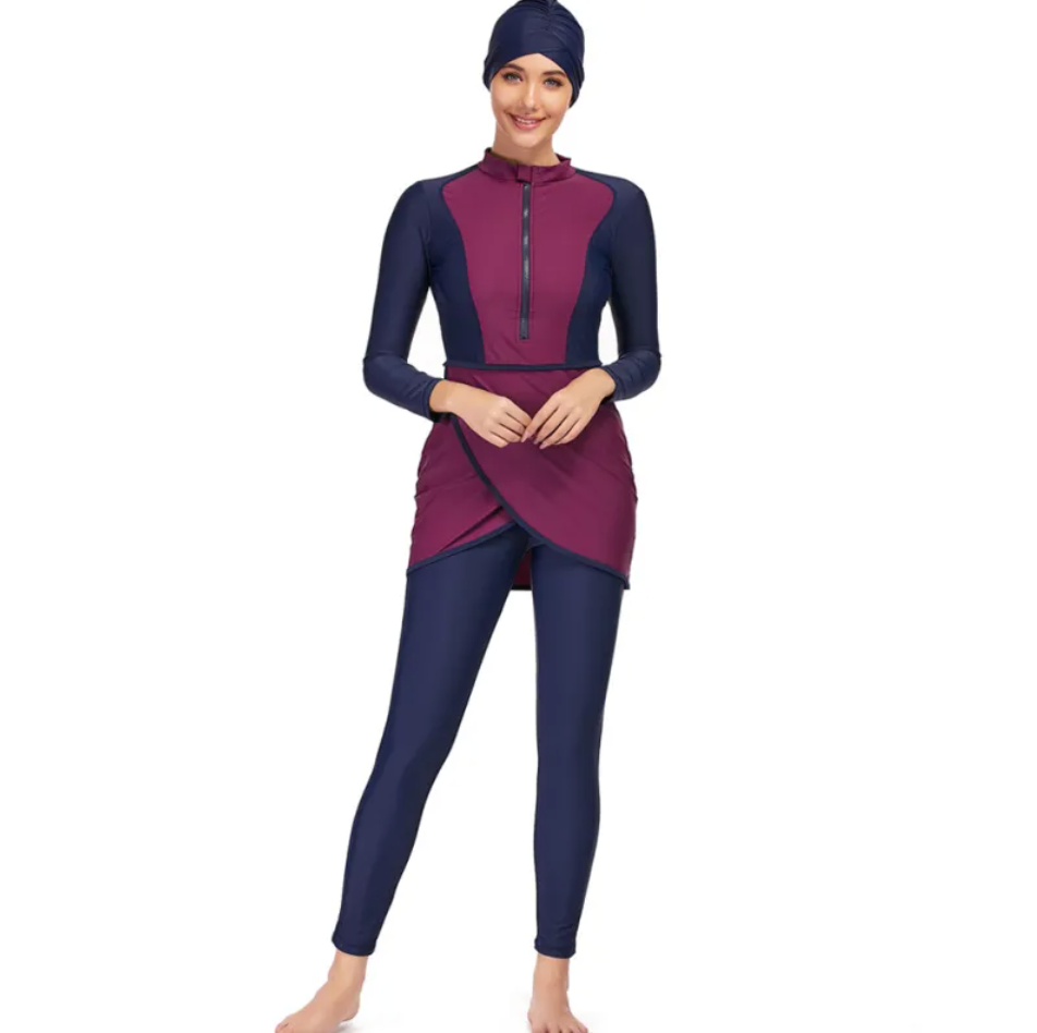 Modest Full-Coverage Swimwear Set
