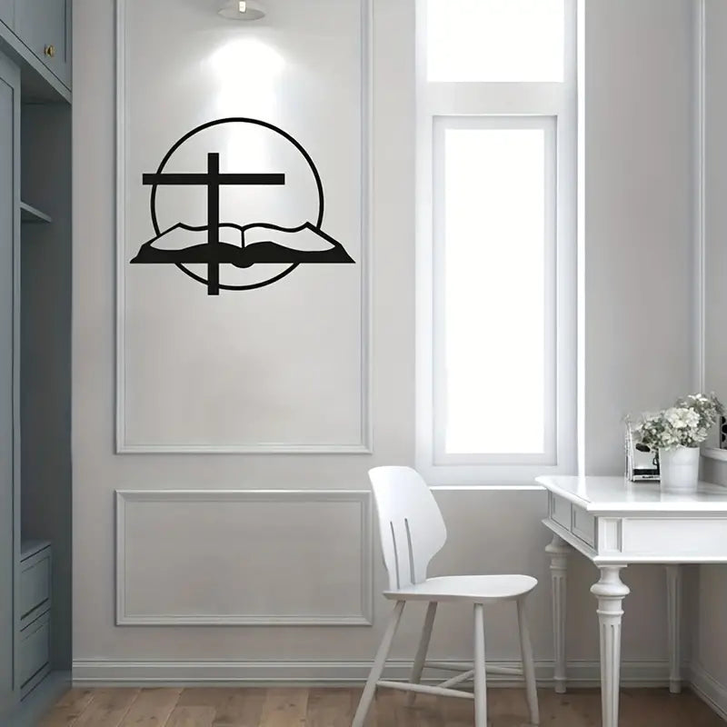 Cross & Bible Wall Art Decor for Home and Events | Home Decor