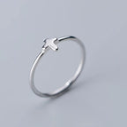 Elegant Cross Ring for Simple and Stylish Fashion