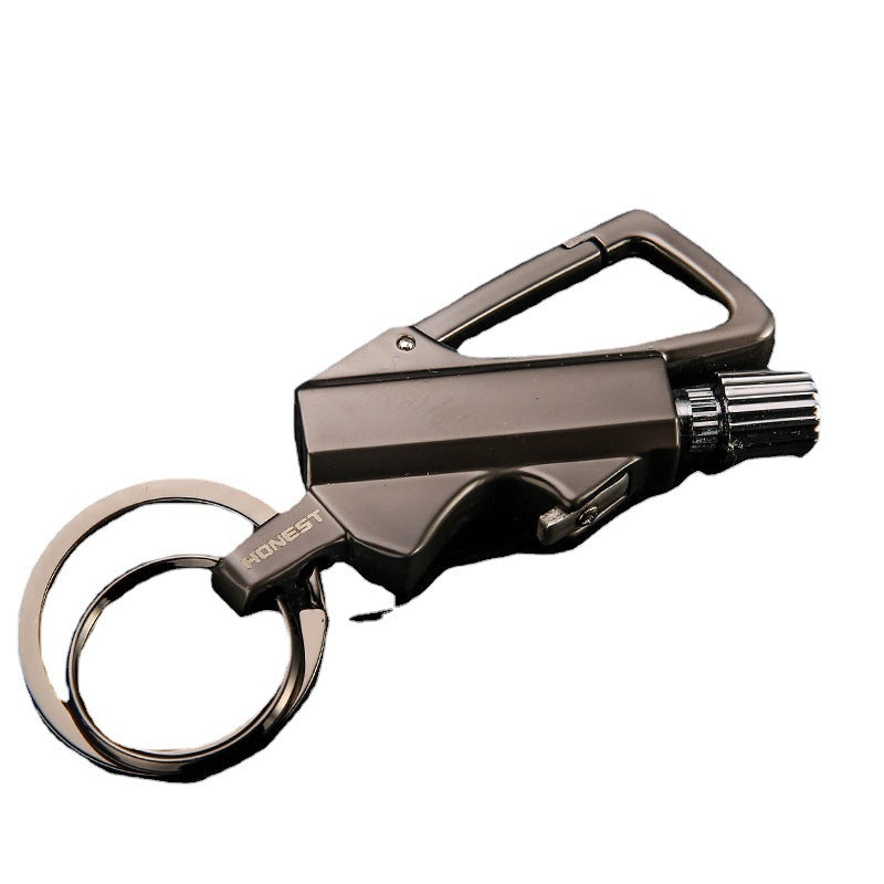 Pocket Size Keychain with Lighter and Bottle Opener | Accessory