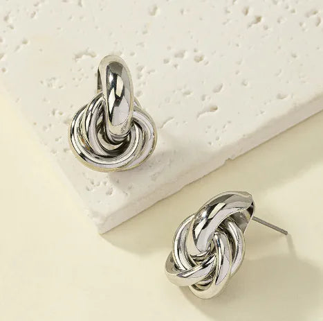 Multi-Layer Twist Earrings | Jewelry