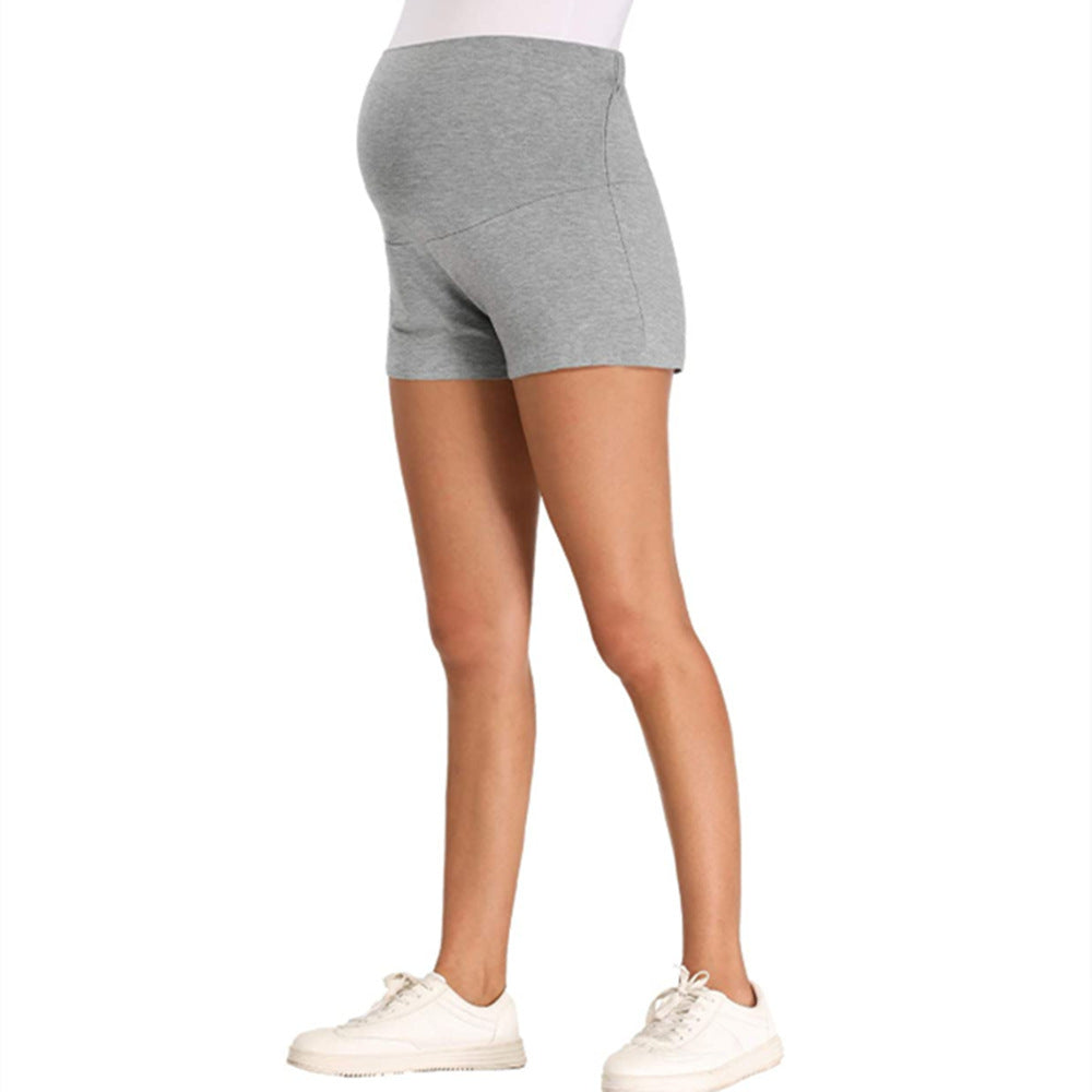 Cotton Belly Shorts for Pregnant Women - Simple Style