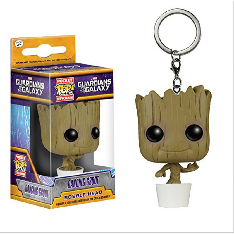 Avengers DC Heroes Keychains: Superman, Iron Man, Thanos | Accessory