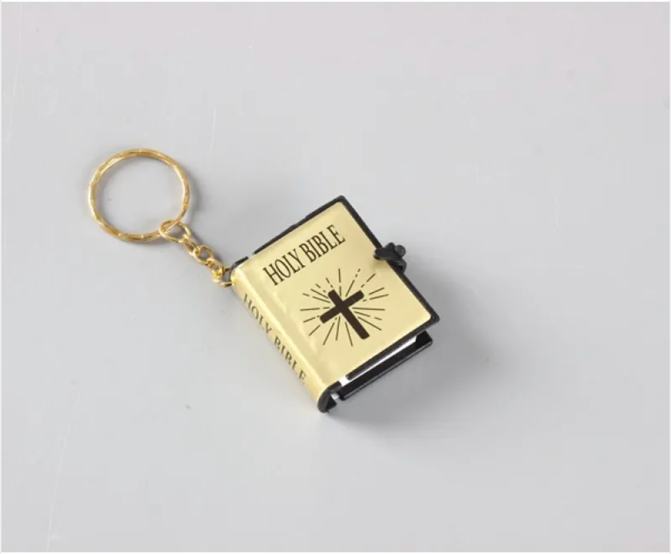 Mini Bible Keychain - Christian Faith Accessory | Gift Idea