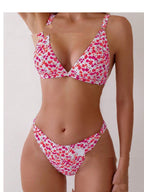Women's 2 Piece Floral Print Swimsuit