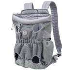 Pet Backpack for Dogs and Cats - Breathable Mesh Design