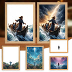 Jesus LED Night Light Art Frame