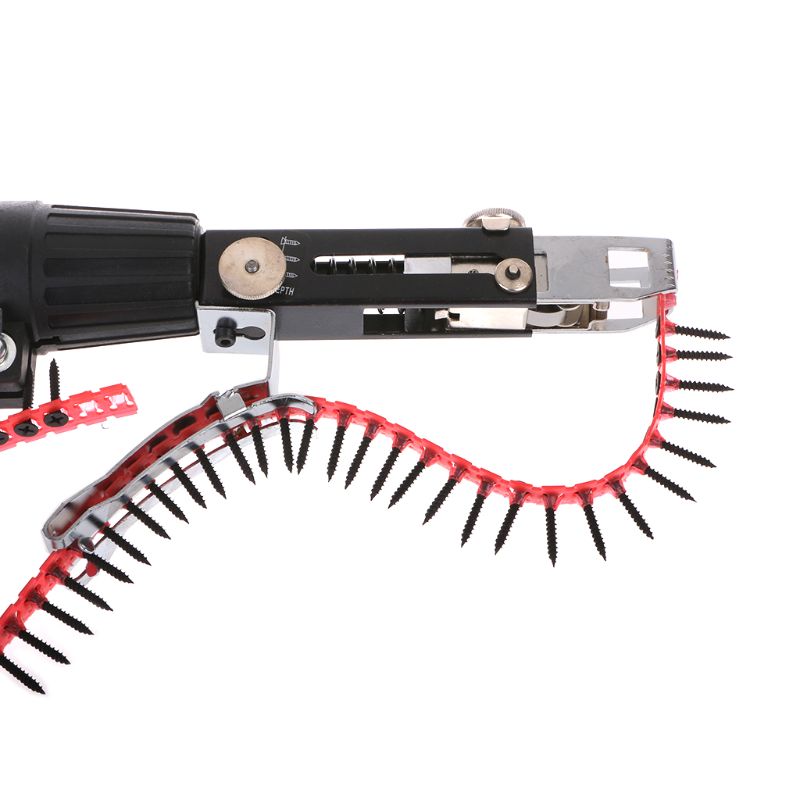 Automatic Nail Feeder with Chain Support for Gun