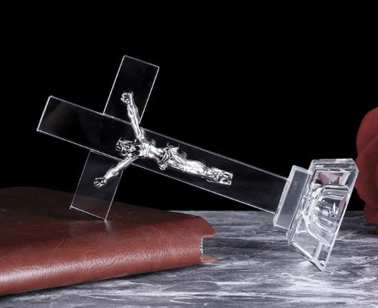 Crystal Cross Ornaments | Christian Home Decor