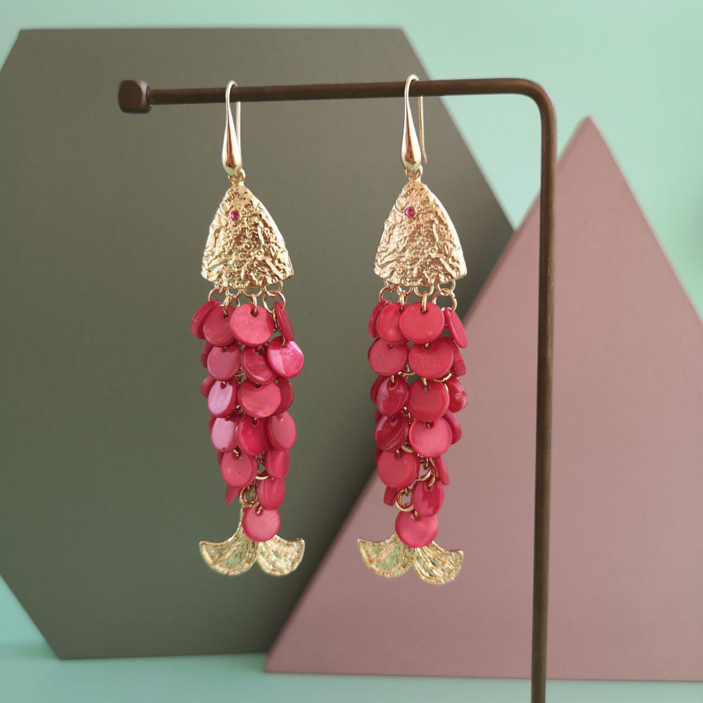 Fish Shape Dangle Earrings | Jewelry