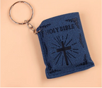 Mini Bible Keychain - Christian Faith Accessory | Gift Idea
