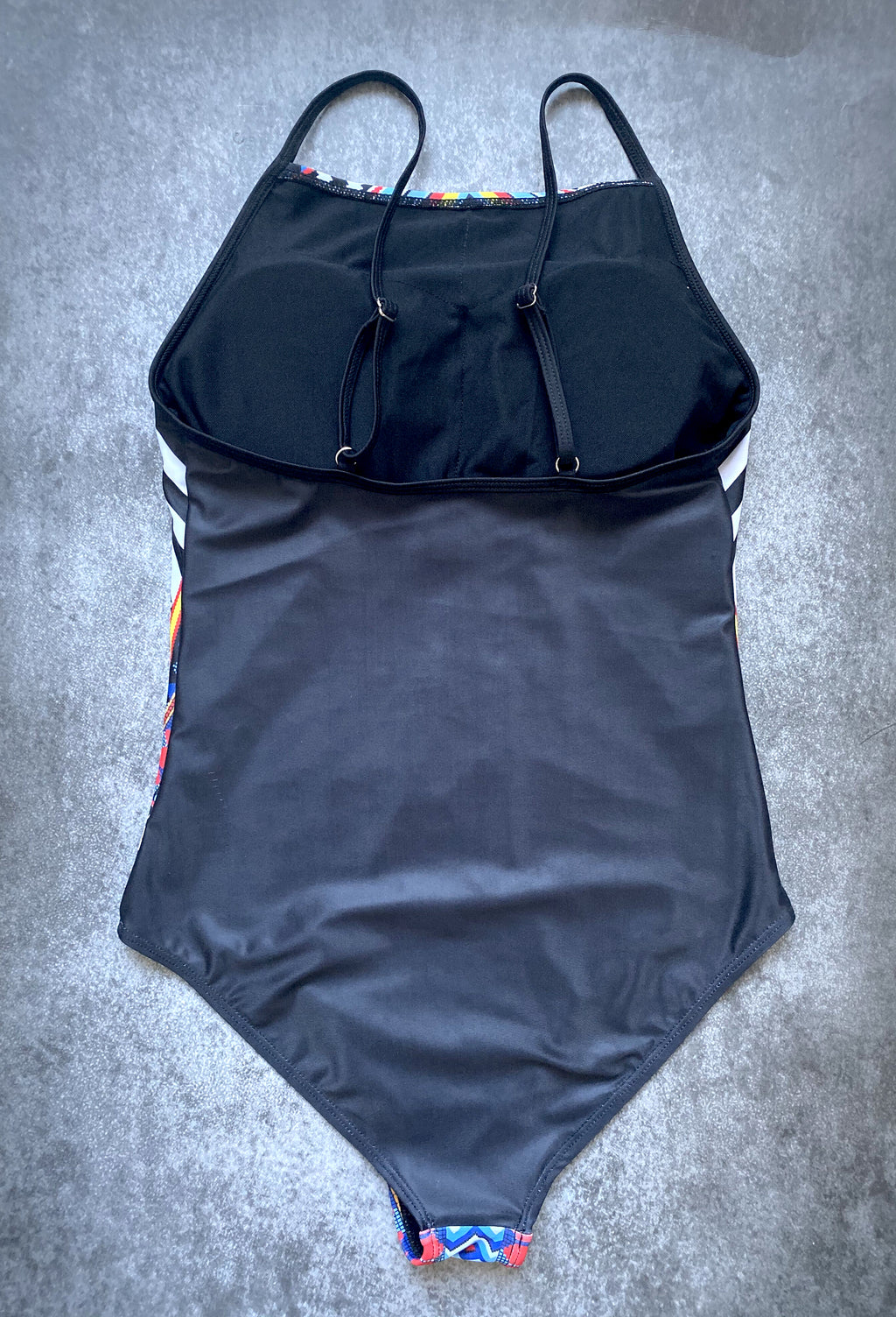 Tribal Aztec Print High-Neck One-Piece Swimsuit