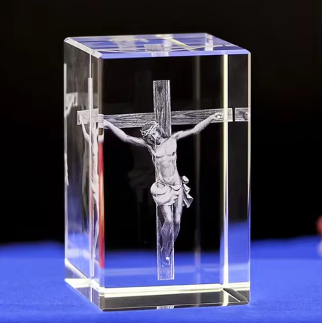 Christian Souvenirs Gifts Crafts Ornaments 3d Crystal | Christian Home Decor