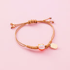 Handcrafted Ceramic Cat Bracelet with Tassels