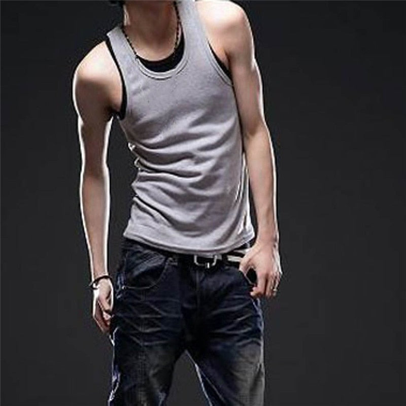 Men's Breathable Gym Tank Top