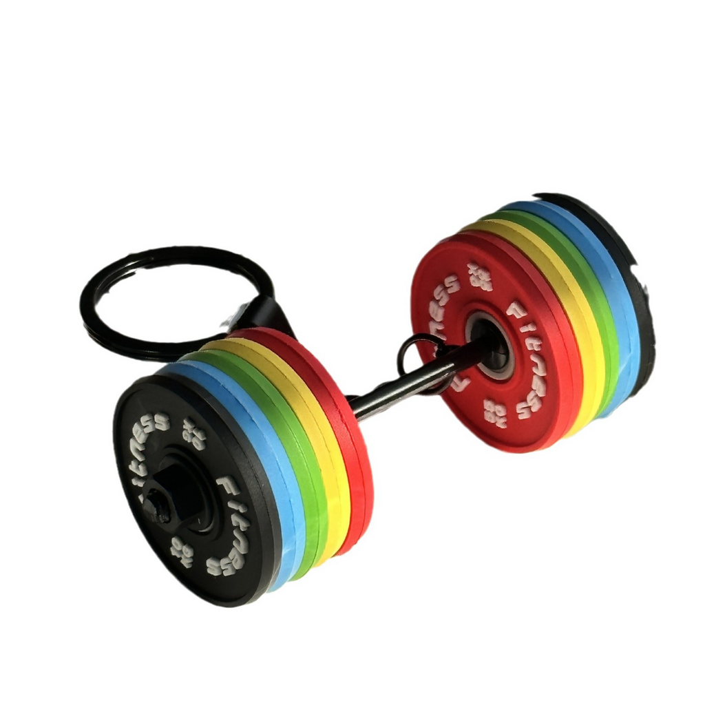 Mini Barbell Keychain | Accessory