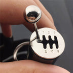 Racing Car Keychain with Brake Disc Design | Accessory