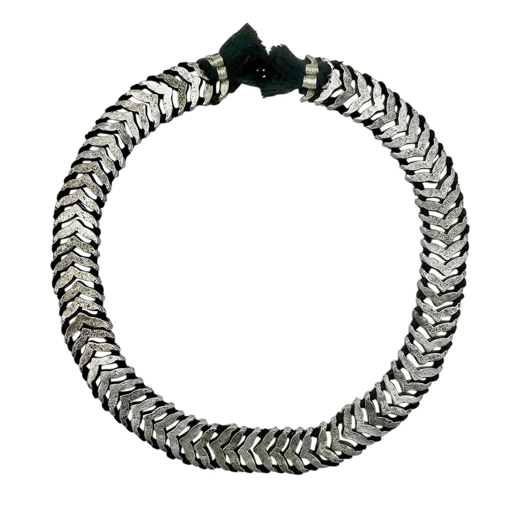 Silver Temple Collar Necklace | Jewelry
