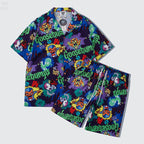 Junior Loose Shirt and Shorts Outfit Set
