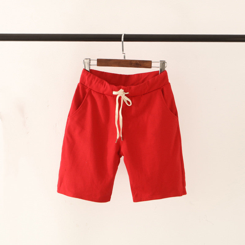 Cotton Shorts, Korean Style Women's Sports Casual Pants
