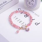 Trendy Summer Cat's Eye Crystal Bracelet for Girls