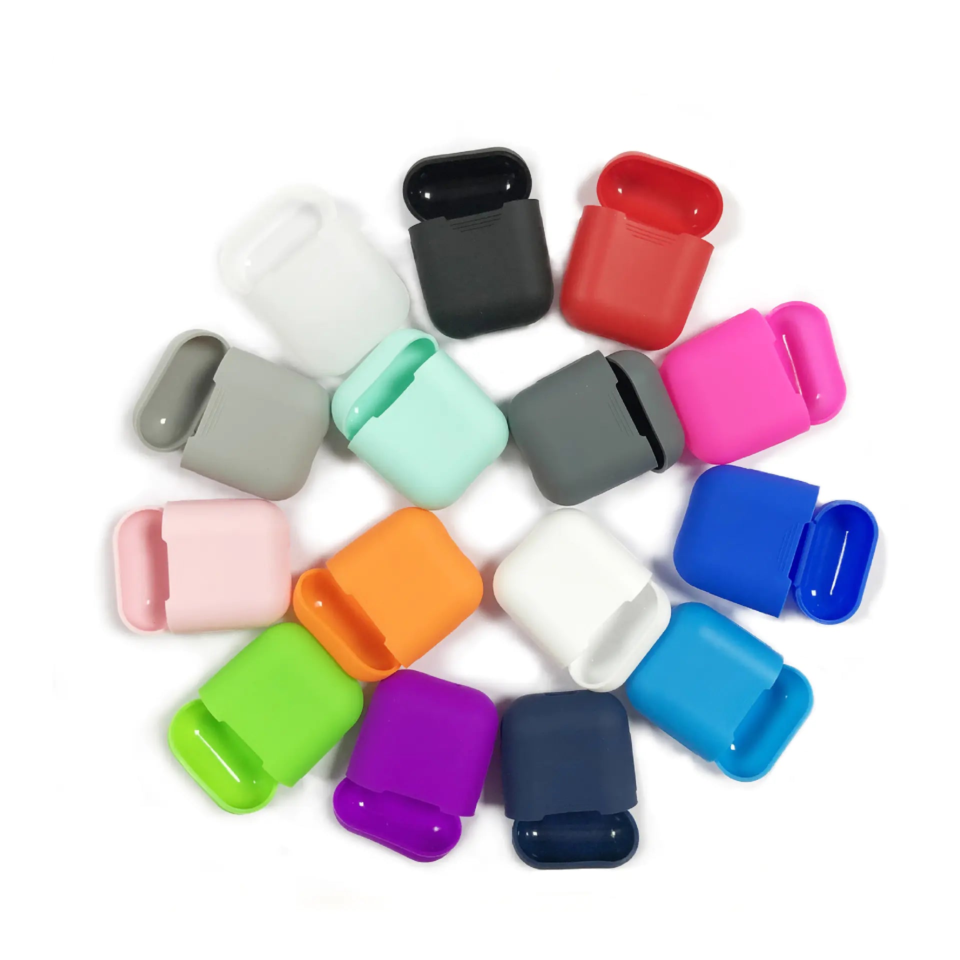 Silicone Case for AirPods 1/2 Bluetooth Headphones | Accessory
