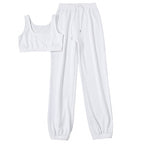 2023 Women's Casual Two-Piece Crop Top and Pants Set