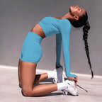 2020 Women's Summer Fitness Color Set with Shorts