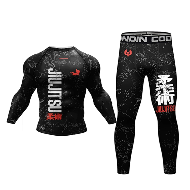 Men's Jiu Jitsu Rashguard Set
