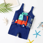 Kids One-Piece Buoyancy Float Swimsuit