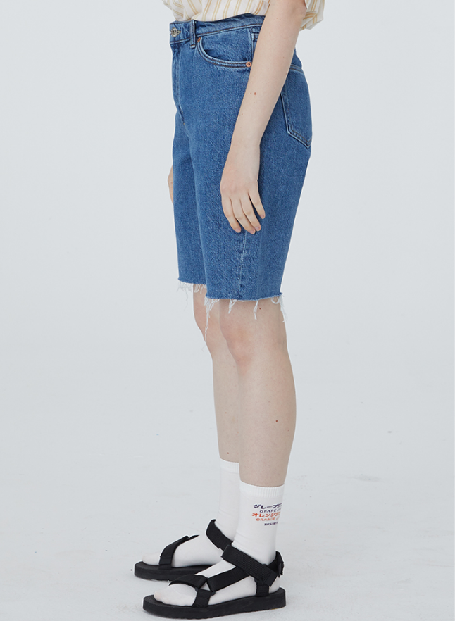 High-Waisted Loose Denim Shorts for Women (2020)