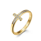 Women's Fashion Cross Ring with Accents
