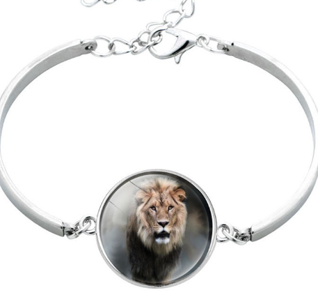 Animal Horse Glass Time Stone Bracelet