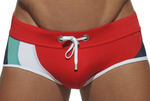 Men's Colorblock Swim Briefs