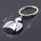 Creative Metal Keychain with Cute Angel Design | Accessory