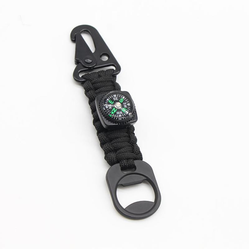 Outdoor Parachute Cord Mountaineering Keychain | Accessory