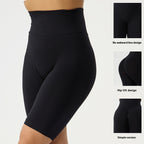 Women's High Waist 5-Point Fitness Shorts