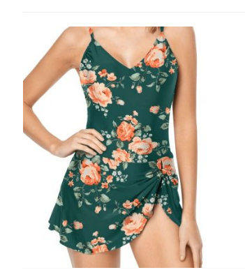 Push-Up Slimming Swim Dress
