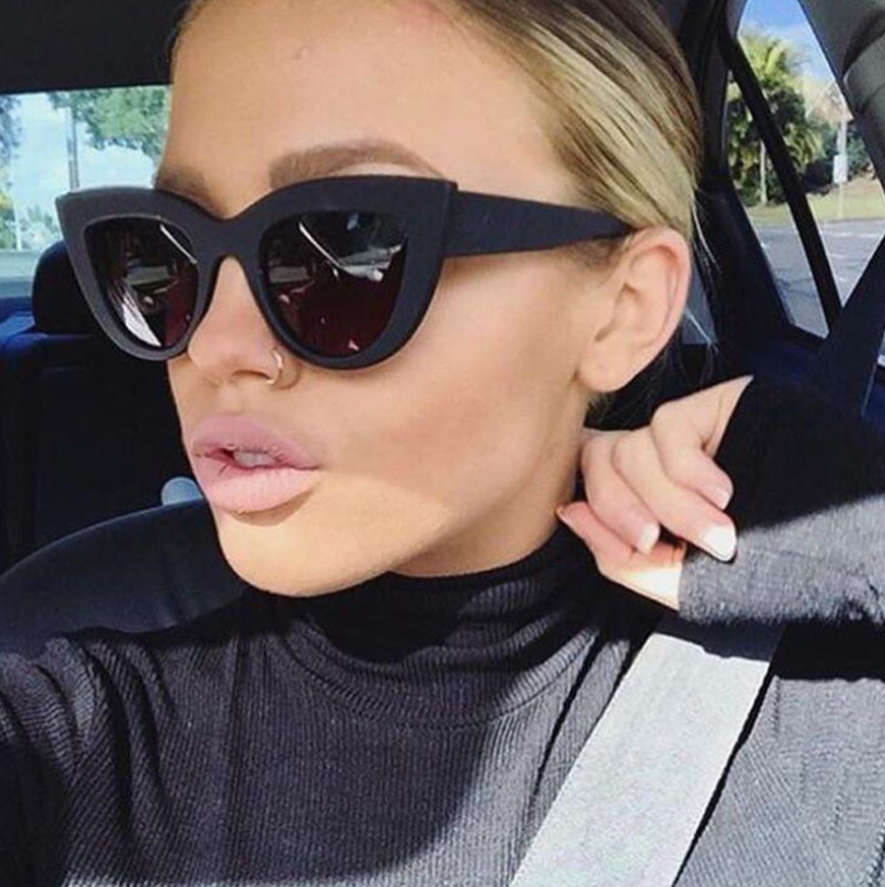 Cat-Eye Sunglasses UV Protection