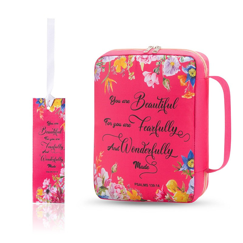 Printed Slipcover Bible Large Storage Bag