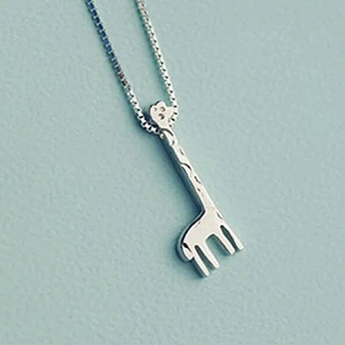 My Pet Giraffe Inspired Pendant and Chain | Jewelry