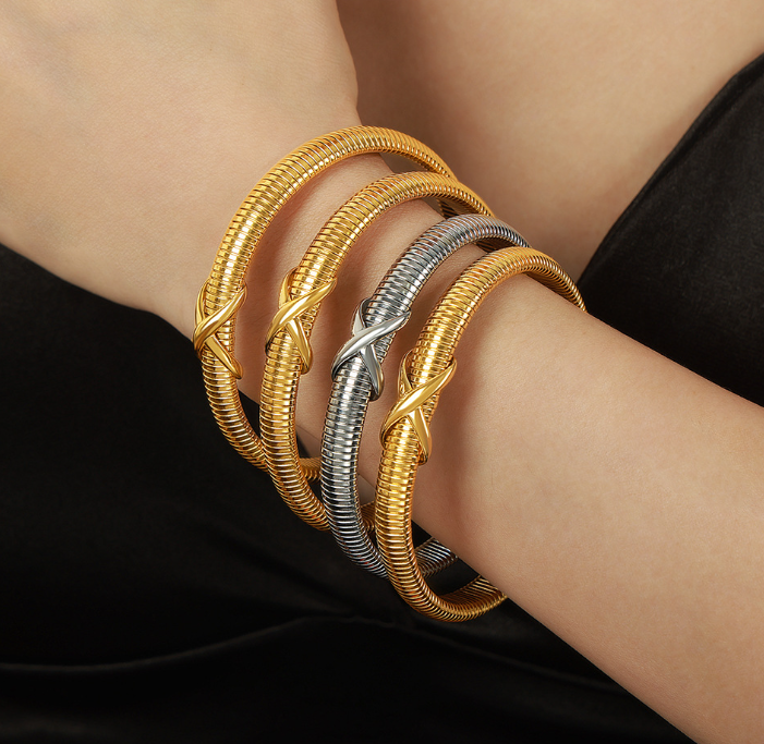 Personalized Cross Knot Design Jewelry Bracelet