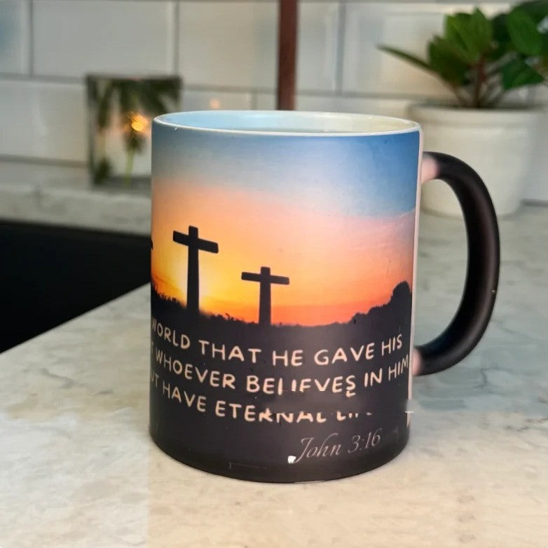 Heat Sensitive Scripture Mug | Christian Drinkware