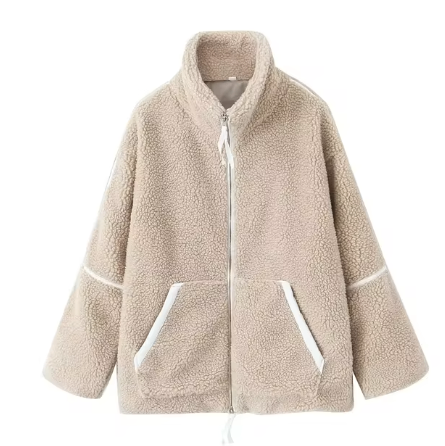 Victoria™ Fleece Teddy Jacket - Beige (Limited Stock)