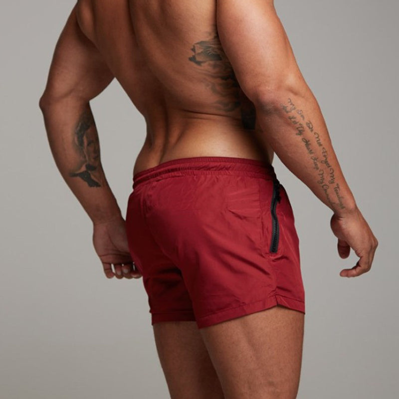 Men's Short Swim Trunks with Inner Lining