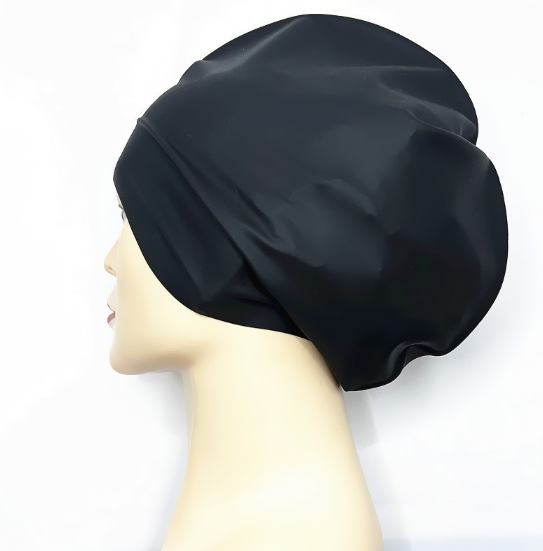 Extra Large Silicone Swim Cap for Long Hair