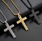 Large Cross Pendant Necklace | Christian Jewelry