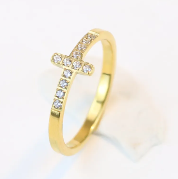 Vintage Cross Ring
